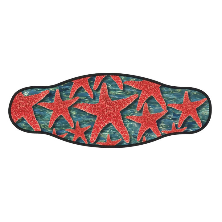 Best Divers Neoprene Mask Strap CORAL