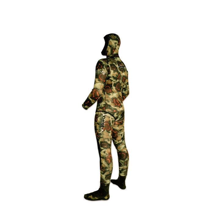 Best Hunter камуфлажен костюм 5 мм с двойна хеланка