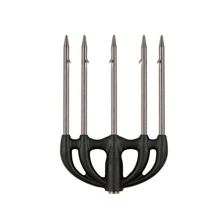 Devoto five dents heavy stainless steel prong