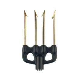 Devoto four dents light steel prong