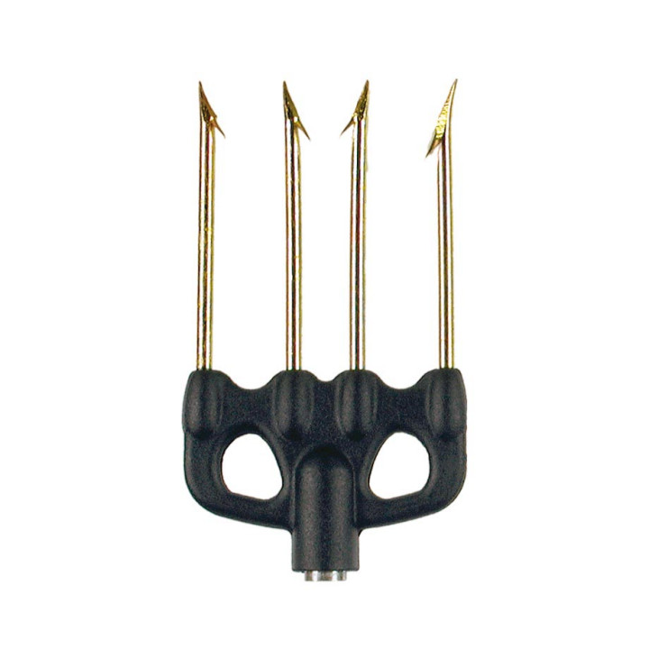 Devoto four dents light steel prong