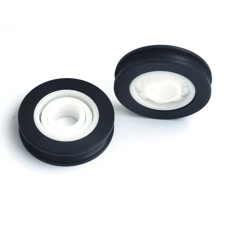 Ermes block pulleys with ceramic bearings D22xH5 (pair)