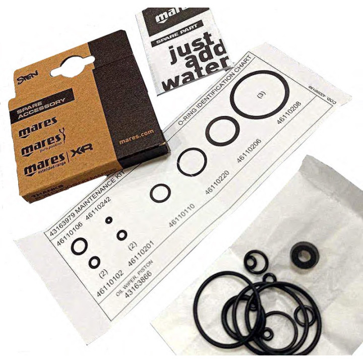 Mares repair kit for Sten, Jet, Sten 2001, Rafal