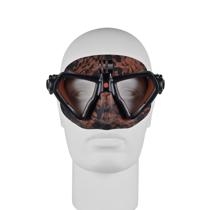 H.Dessault mask Element Fire Camo