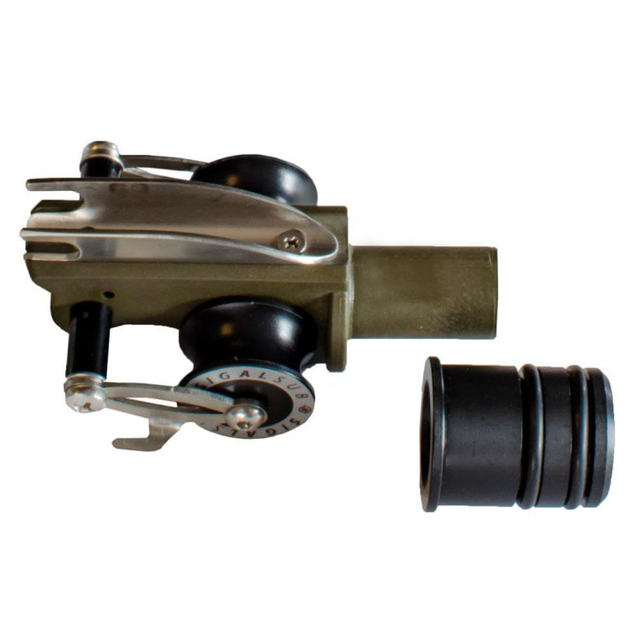 Sigalsub muzzle Roller Inox with roll pulleys