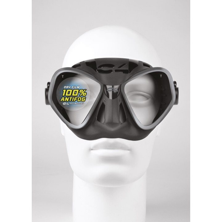C4 маска CONDOR Black Antifog
