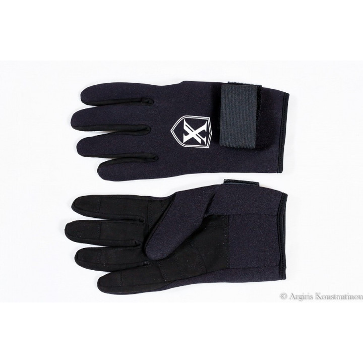 Xifias gloves Amara Black 2.5mm
