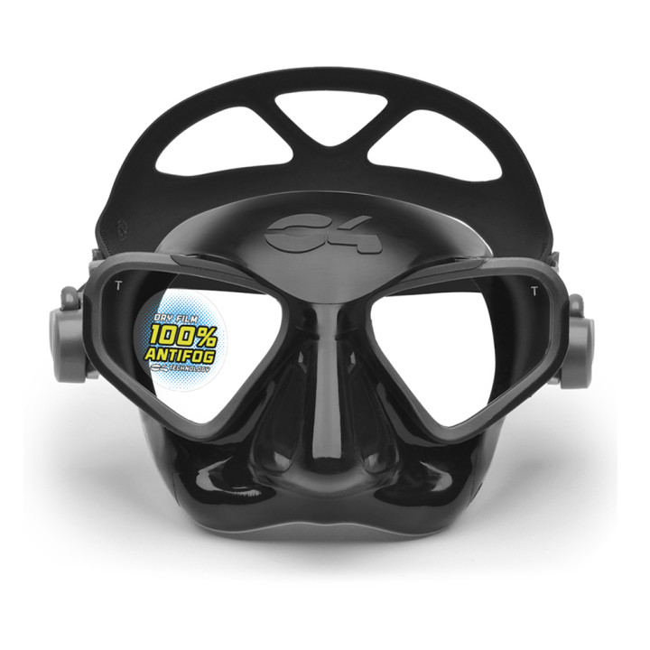 C4 mask FALCON Black Antifog