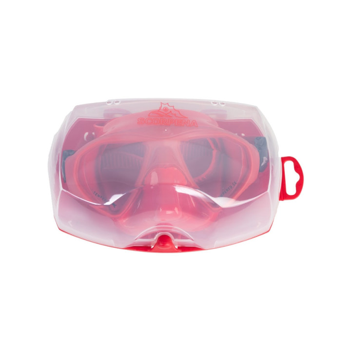 Scorpena mask Z red