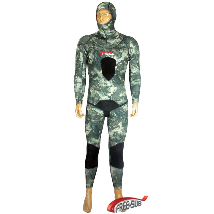 Freesub Hunter 5mm Seal Green